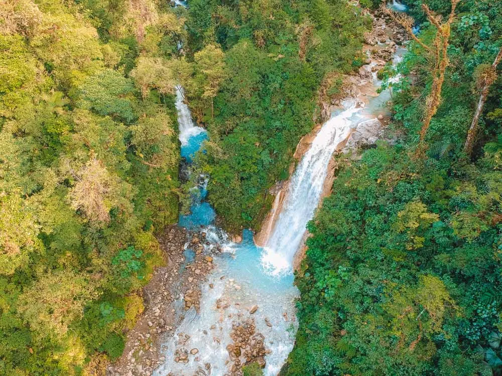 Blue Falls Waterfall